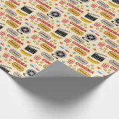 Movie Theater Fun Muster Geschenkpapier (Ecke)