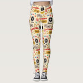 Movie Theater Fun Muster Leggings (Vorderseite)