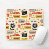 Movie Theater Fun Muster Mousepad (Mit Mouse)