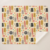 Movie Theater Fun Muster Sherpadecke (Vorderseite (Horizontal))