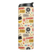 Movie Theater Fun Muster Thermosbecher (Nach links gedreht)