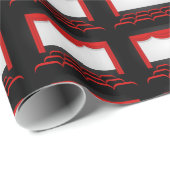 Movie Theater gekacheltes Party Packung Geschenkpapier (Rolleneckpunkt)