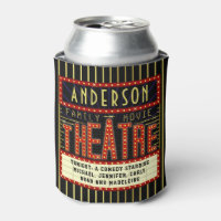 Movie Theater Marquee | Custom Family Cinema Name