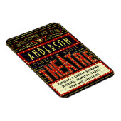 Movie Theater Marquee Zuhause Cinema | INDIVIDUELL Magnet (Rechte Seite)