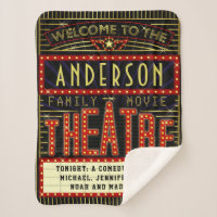 Movie Theater Marquee Zuhause Cinema | Individuell
