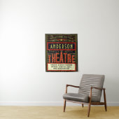 Movie Theater Marquee Zuhause Cinema | Individuell Wandteppich (Beispiel)