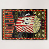Movie Theater Marquee Zuhause Cinema Popcorn Puzzle (Horizontal)