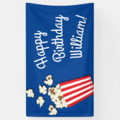 Movie Theater Popcorn Banner (Vertikal)