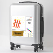 Movie Theater Snacks Aufkleber (Koffer)