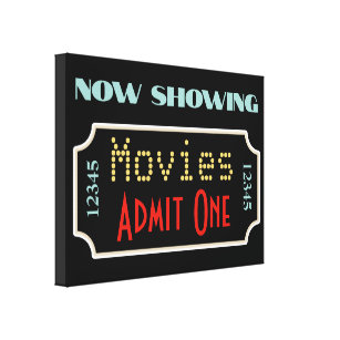 Movie Theater Ticket Cinema - Museo Cantonale d'Ar Leinwanddruck
