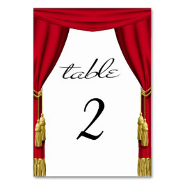 Movie Theme Tischnummer