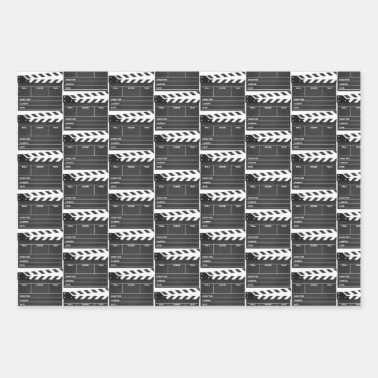 Movie Theme Trio Geschenkpapier Set (Vorderseite 2)