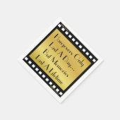 Movie Themed Party Napkins Hangover Serviette (Ecke)