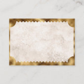 Movie Ticket Brautparty schätzt wie viele Küsse Begleitkarte (Rückseite)