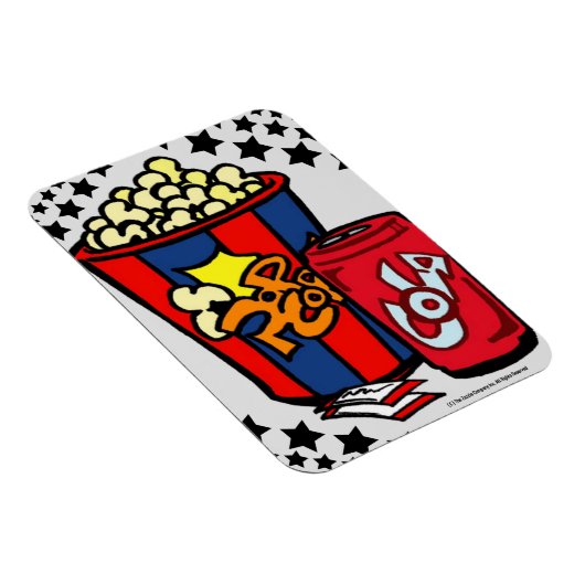 "Movie-Time Goodies" Flexible Magnet (Rechte Seite)