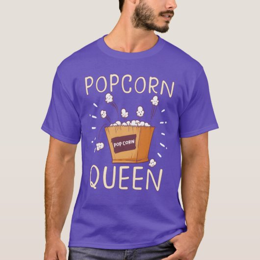 Movie Watching Cinema Popcorn Binge Watching frien T-Shirt (Vorderseite)