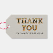 MOVIEN NIGHT PARTY Geschenkmarke Geschenkanhänger (Rückseite Horizontal)