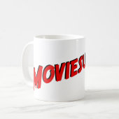 Moviesucktastic Weiß-Tasse Kaffeetasse (Vorderseite Links)