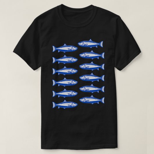 Movimento Le Sardine Anti-Salvini (3) T-Shirt (Design vorne)