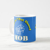Movin' Out Band Kaffeetasse (Vorderseite Links)