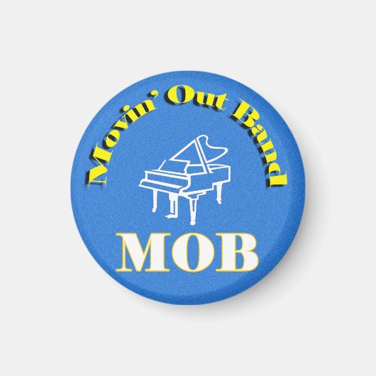 Movin' Out Band Magnet (Vorne)