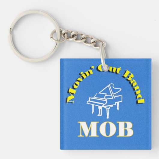 Movin' Out Band Schlüsselanhänger (Vorderseite)
