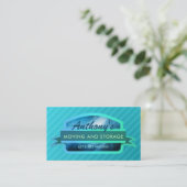 Moving and Storage Slogans Business Cards Visitenkarte (Stehend Vorderseite)