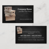 Moving company/Box/Boxes/Cardboard company Visitenkarte (Vorne/Hinten)