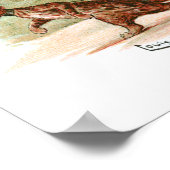 Moving House Louis Wain Poster (Ecke)