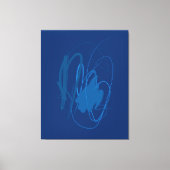 Moving line Stretched Canvas Print Leinwanddruck (Vorderseite)