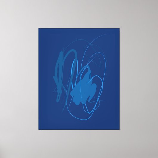 Moving line Stretched Canvas Print Leinwanddruck (Vorderseite)