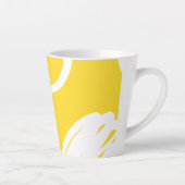 Moving lines design Latte Tasse (Rechts)
