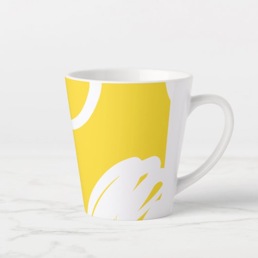Moving lines design Latte Tasse (Rechts)