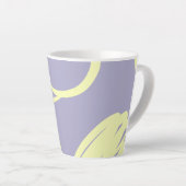 Moving lines design Latte Tasse (Rechte Ecke)