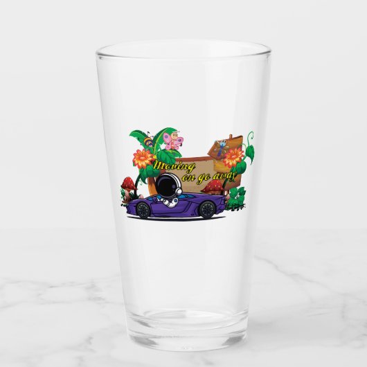 Moving on Drinkware Glas (Vorderseite)