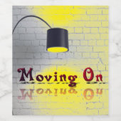 Moving On Weinetikett (Einzelnes Label)