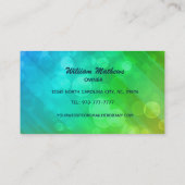 Moving Service Slogans Business Cards Visitenkarte (Rückseite)