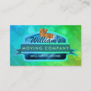 Moving Service Slogans Business Cards Visitenkarte