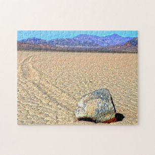 Moving Stones Death Valley Kalifornien. Puzzle