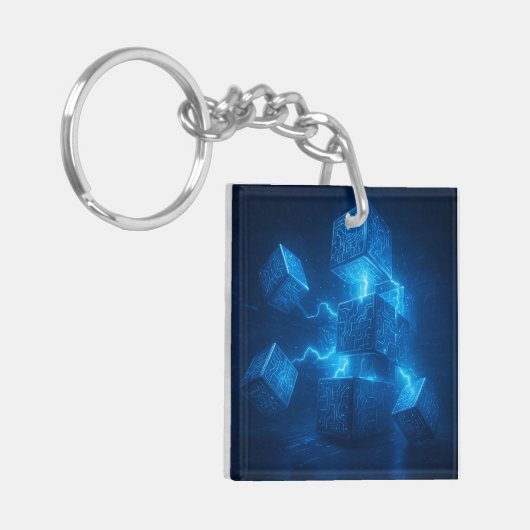 Moving through Technology Schlüsselanhänger (Vorderseite links)