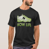 Mow Life Green Sneaker T-Shirt (Vorderseite)