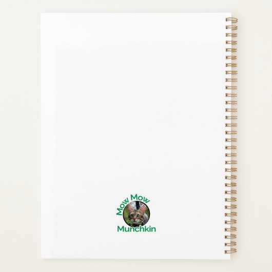 Mow Mow Bird Watching Planer (Rückseite)