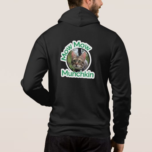 Mow Munchkin-Logo Hoodie (Rückseite)