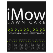 Mow. Rasenpflege Landscaping Tearsheet Ad