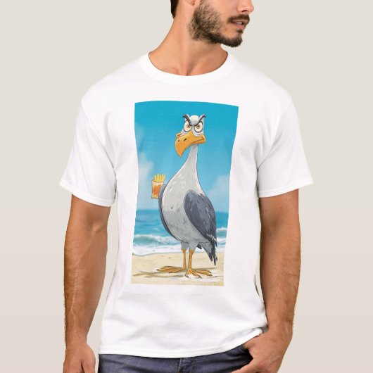 MÖWE ATTITÜDE T-Shirt (Vorderseite)