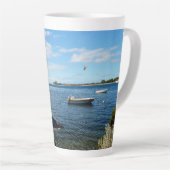 Möwe, Boote und Ozean, Milchtasse (Rechte Ecke)