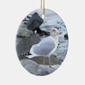 Möwe Foto Ornament (Rechts)