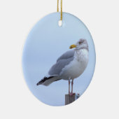 Möwe Foto Ornament (Rechts)
