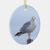 Möwe Foto Ornament (Rechts)