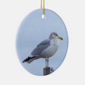 Möwe Foto Ornament (Rechts)